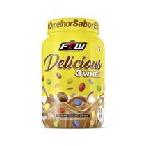 Delicious 3 Whey - 900g Mini Chocolates Sortidos - FTW Delicious 3 Whey - 900g Mini Chocolates Sortidos - FTW