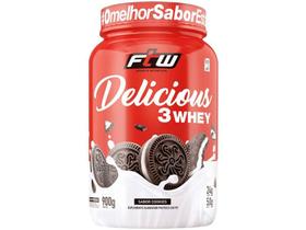 Delicious 3whey - 900g - Cookies - FTW