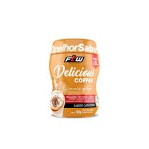 Delicious Coffee c/ Beta Alanina FTW 100g Capuccino, suplemento que auxília na disposição para o dia, energia e foco