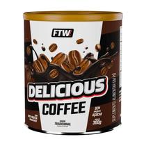 Delicious Coffee com Whey Protein tradicional 300g Café Proteico Energia e Foco Pré Treino