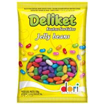 Deliket - Jelly Beans - Frutas Sortidas - 700g