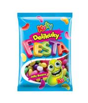 Delikuky Festa Jelly Beans Estilo Americana Jujubas 0,500 Gr