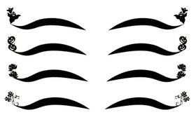 Delineador Adesivo Para os Olhos EYE-1907 - SANTA CLARA