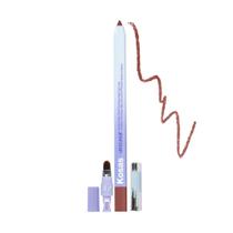 Delineador de lábios Kosas Hotliner retrátil com escova e apontador Delineador de lábios Kosas Hotliner retrátil com escova e apontador
