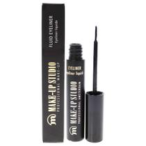 Delineador de maquillaje Studio negro 4.7 ml para mujeres