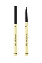 Delineador de olhos de duas edições Making Eye Liner 01 Icing Black para mulheres