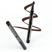 Delineador de olhos docolor Brown Liquid Waterproof 2 peças para mulheres