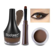 Delineador de olhos em gel impermeável Boobeen, à prova de manchas, marrom escuro Delineador de olhos em gel impermeável Boobeen, à prova de manchas, marrom escuro
