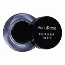 Delineador em gel preto, a prova d'água - Ruby Rose