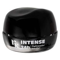 Delineador Em Gel Ruby Kisses Intense 24h Preto Blackout