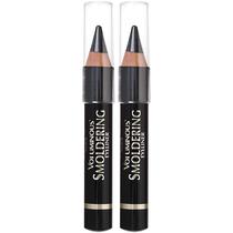 Delineador L'Oréal Paris Voluminous Smoldering Black - Pacote com 2 (1,6 mL cada)