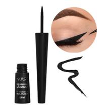 Delineador Líquido para os Olhos Preto Vult À Prova DÁgua 2,5g