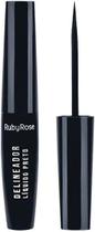 Delineador Liquido Preto Para Olhos Secagem Rápida Longa Duração 5,8ml Ruby Rose HB8406