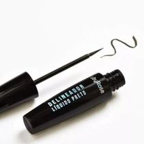 Delineador Líquido Preto Ruby Rose Ponta Fina e Macia