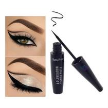 Delineador Liquido Ruby Rose Preto Ponta Fina Longa Duracao