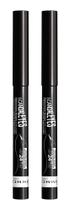 Delineador Rimmel Scandaleyes Thick & Thin REDESIGN Black 2x