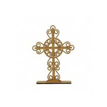 Deliquadros Kit 10 uni. Lembrancinha de Cruz MDF cru Deliquadros Kit 10 uni. Lembrancinha de Cruz MDF cru