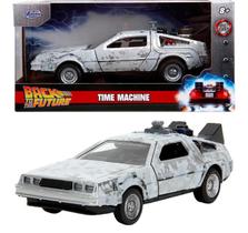 Delorean Back To the Future 1 versão Frost Jada 1/32