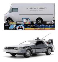 Delorean Back To The Future c/ luzes edition 40TH Jada 1/24 Cor:Cinza Delorean Back To The Future c/ luzes edition 40TH Jada 1/24 Cor:Cinza