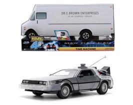 Delorean Dr. E. Brown Back To The Future 40 Anos 1/24 Jada