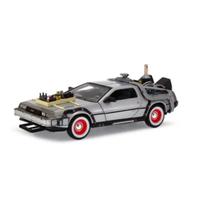 Delorean Time Machine Back To The Future Iii Welly 1:24