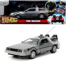 Delorean - Time Machine c/ Luz - Back to the Future I - Hollywood Rides - 1/24 - Jada Delorean - Time Machine c/ Luz - Back to the Future I - Hollywood Rides - 1/24 - Jada
