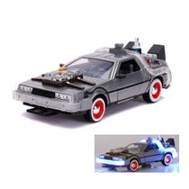 DeLorean Time Machine - C/ Luz - De Volta Para o Futuro 3 - Jada Toys - 1/24 DeLorean Time Machine - C/ Luz - De Volta Para o Futuro 3 - Jada Toys - 1/24