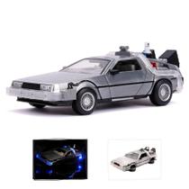 DeLorean Time Machine - Hover - C/ Luz - De Volta Para o Futuro 2 - Jada Toys - 1/24