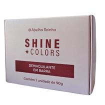 Demaquilante em Barra 2 em 1 Shine Colors Abelha Rainha 90g Demaquilante em Barra 2 em 1 Shine Colors Abelha Rainha 90g