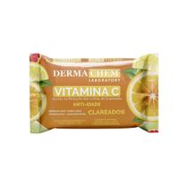 Demaquilante Vitamina C Dermachem - 25 Lenços - Clareamento, Reduz Linha De Expressão E Firma Pele