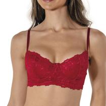 Demillus Sutiã Candy Baby Renda Feminino Sexy & Chic 64291