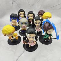 Demon Slayer Action Figure 10cm Gacha 1 Boneco Aleatório Demon Slayer Action Figure 10cm Gacha 1 Boneco Aleatório