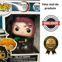 Demon Slayer Funko Pop Demon Slayer Bonecos brinquedo Colecionável Cultura Geek