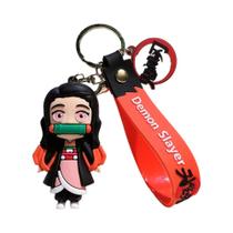 Demon Slayer Kimetsu No Yaiba Anime Chaveiro Personagens Bonitos Saco Pingente Carro Chaveiro Fãs