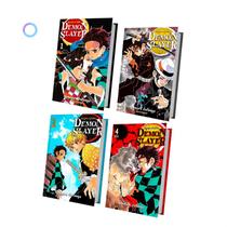 Demon Slayer, Kimetsu No Yaiba Mangá Volume 1 Ao 4 - KIT Demon Slayer, Kimetsu No Yaiba Mangá Volume 1 Ao 4 - KIT