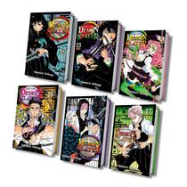 Demon Slayer, Kimetsu No Yaiba Mangá Volume 12 Ao 17 - KIT Demon Slayer, Kimetsu No Yaiba Mangá Volume 12 Ao 17 - KIT
