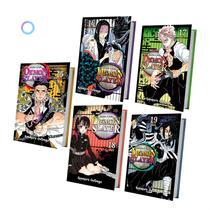Demon Slayer, Kimetsu No Yaiba Mangá Volume 15 ao 19 - KIT Demon Slayer, Kimetsu No Yaiba Mangá Volume 15 ao 19 - KIT