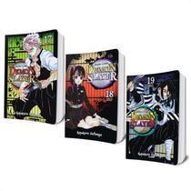 Demon Slayer, Kimetsu No Yaiba Mangá Volume 17 Ao 19 - KIT