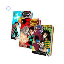 Demon Slayer, Kimetsu No Yaiba Mangá Volume 3 Ao 5 - KIT Demon Slayer, Kimetsu No Yaiba Mangá Volume 3 Ao 5 - KIT