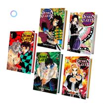 Demon Slayer, Kimetsu No Yaiba Mangá Volume 4 Ao 8 - KIT Demon Slayer, Kimetsu No Yaiba Mangá Volume 4 Ao 8 - KIT