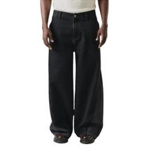 Denim pants inverted black