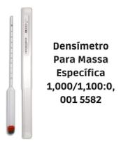 Densímetro para massa específica 1,000/1,100 Incoterm