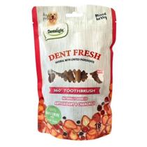 Dent Fresh Frutas Vermelhas e Camomila Dentalight Petisco Natural e Funcional Ansiedade Cachorro Dent Fresh Frutas Vermelhas e Camomila Dentalight Petisco Natural e Funcional Ansiedade Cachorro