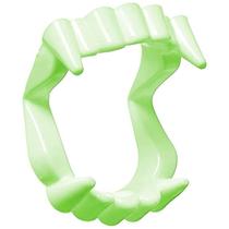 Dentadura de vampiro colorida 12 peças