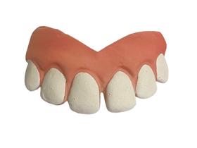 Dentadura Dente Grande Fantasia Ronaldinho Dentão engraçado