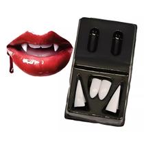 Dentadura Presas de Vampiro Halloween Drácula