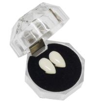 Dentaduras Cosplay Vampire Teeth Secaden 13 mm Adereços de Halloween
