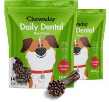 Dental Dog mastiga Chewsday Cinnamon Clean Daily Small Dogs