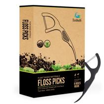 Dental Floss Picks Isshah Natural 300 Count Twin Floss Dental Floss Picks Isshah Natural 300 Count Twin Floss