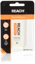 Dental Floss Reach Dentotape encerado 100m sem sabor (pacote com 4)